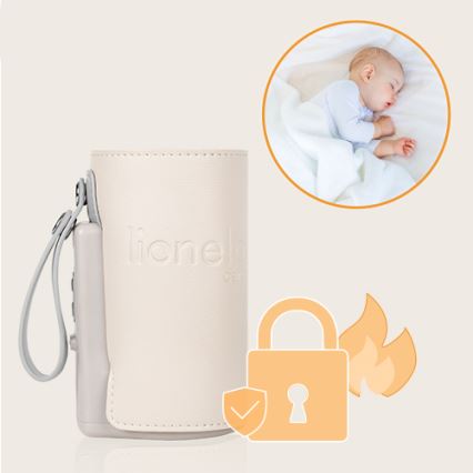 Lionelo - Punjač za bočice za grijanje THERMUP GO PLUS 10W/5V bež