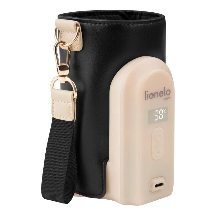 Lionelo - Punjač za bočice za grijanje THERMUP GO EVO 18W/5V crna/bež
