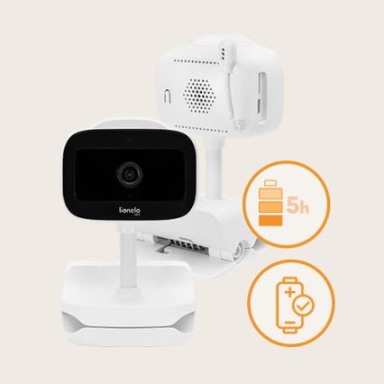 Lionelo - Punjivi dječji monitor BABYLINE GO 5V 3350 mAh