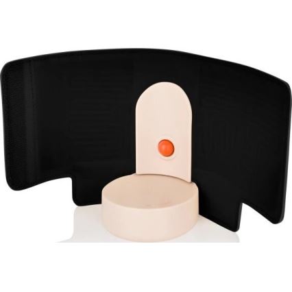 Lionelo - Punjivi grijač bočica THERMUP GO EVO 18W/5V crna/bež