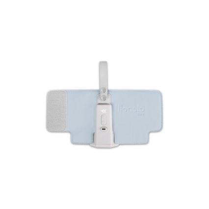 Lionelo - Punjivi grijač bočica THERMUP GO PLUS 10W/5V plava/siva
