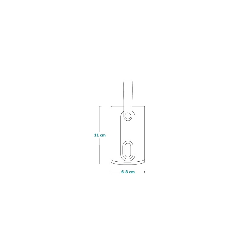 Lionelo - Punjivi grijač za bočice THERMUP GO 18W/5V Baby roza