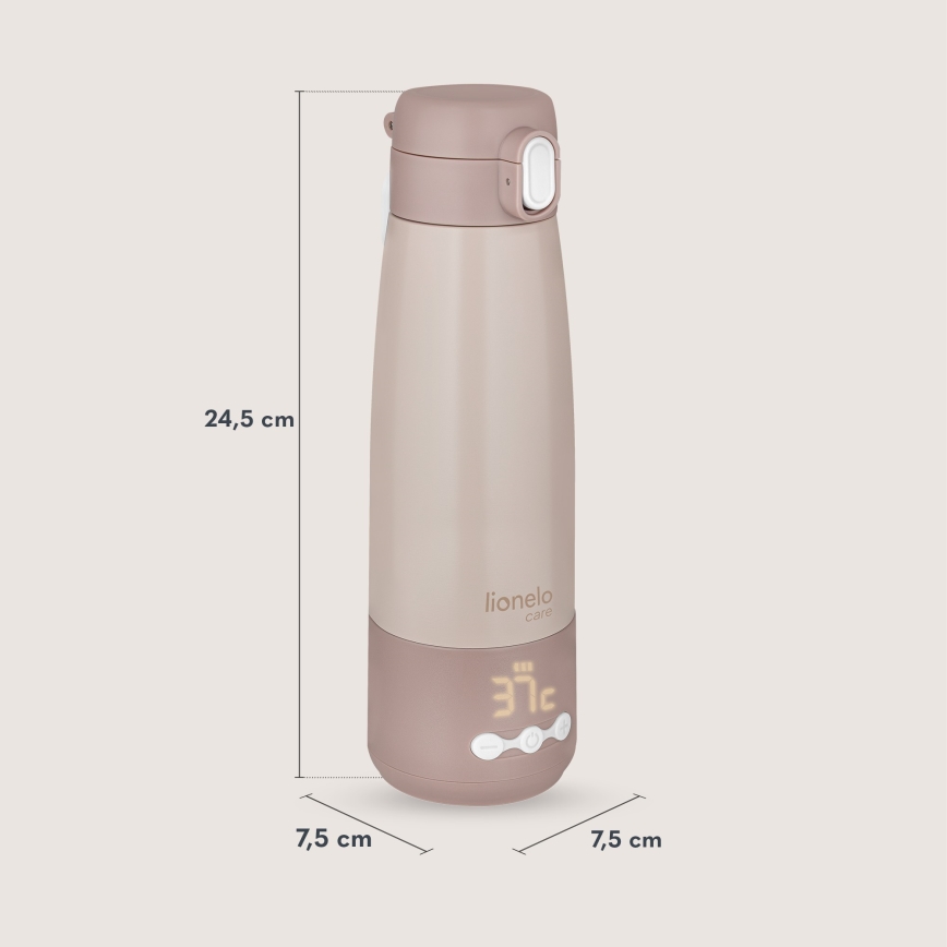 Lionelo - Punjivi grijač za mlijeko THERMUP 55W/5V