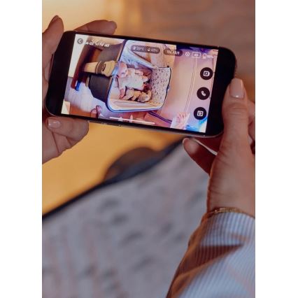 Lionelo - Punjivi monitor za bebe BABYLINE GO 5V 3350 mAh