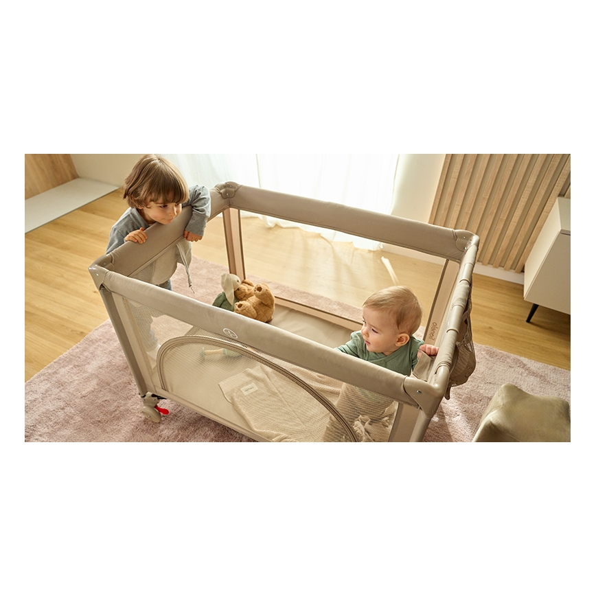 Lionelo - Putna kolijevka LAURA Beige Sand