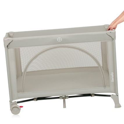 Lionelo - Putna kolijevka LAURA Beige Sand