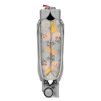 Lionelo - Putni dječji krevetić STEFI PLUS, roza/žuta