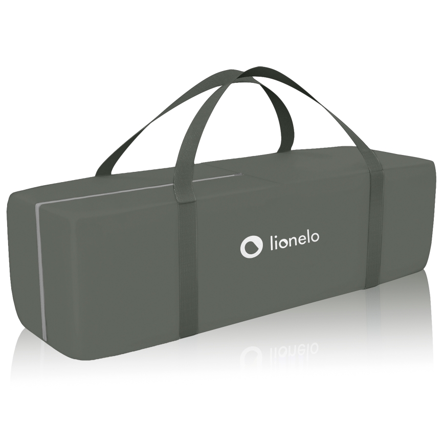 Lionelo - Putni dječji krevetić SVEN PLUS, bež i maslinasti