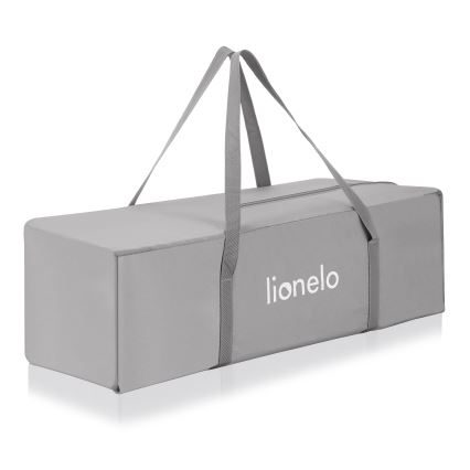 Lionelo - Putni krevetić 3 u 1 ELLEN Grey Concrete