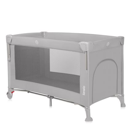 Lionelo - putni krevetić 3 u 1 ELLEN, sivi Concrete