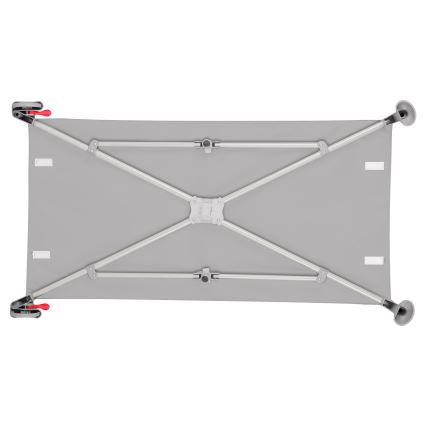 Lionelo - putni krevetić 3 u 1 ELLEN, sivi Concrete