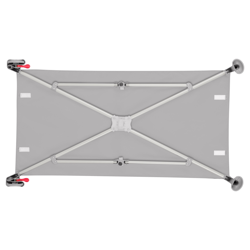 Lionelo - putni krevetić 3 u 1 ELLEN, sivi Concrete