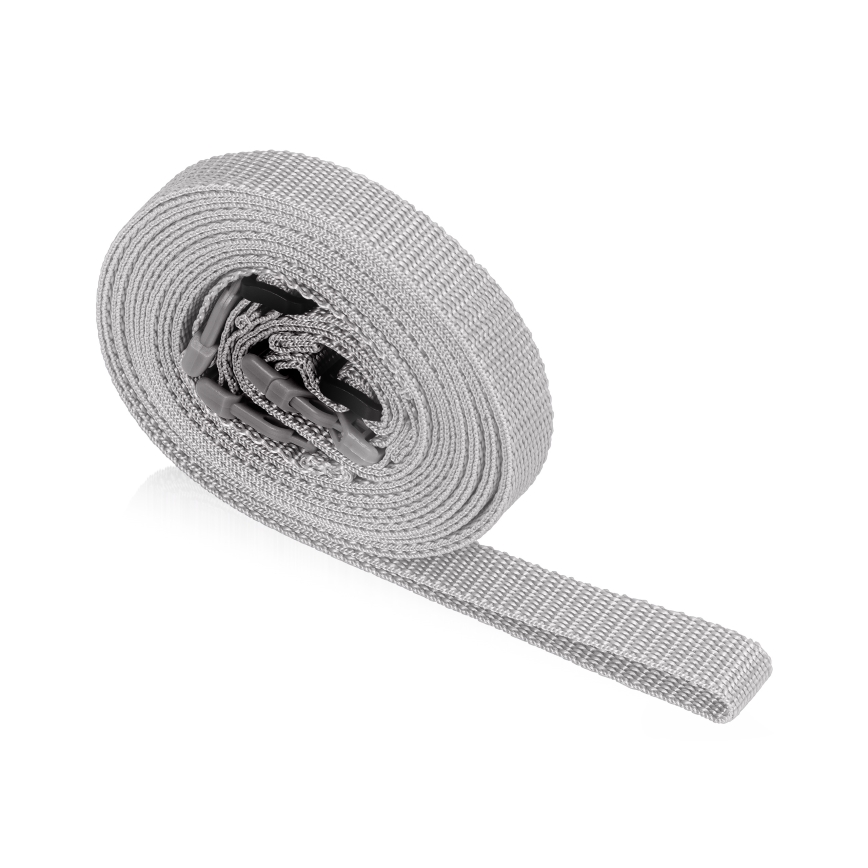 Lionelo - putni krevetić 3 u 1 ELLEN, sivi Concrete