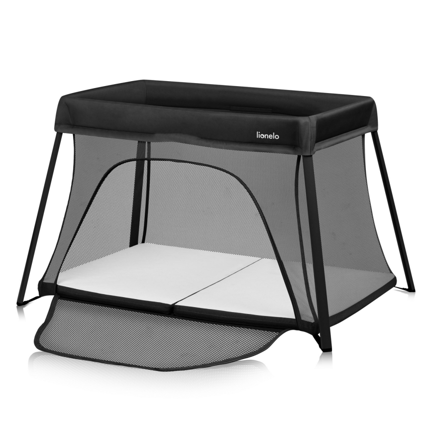 Lionelo - Putni krevetić 3u1 ALICE crni