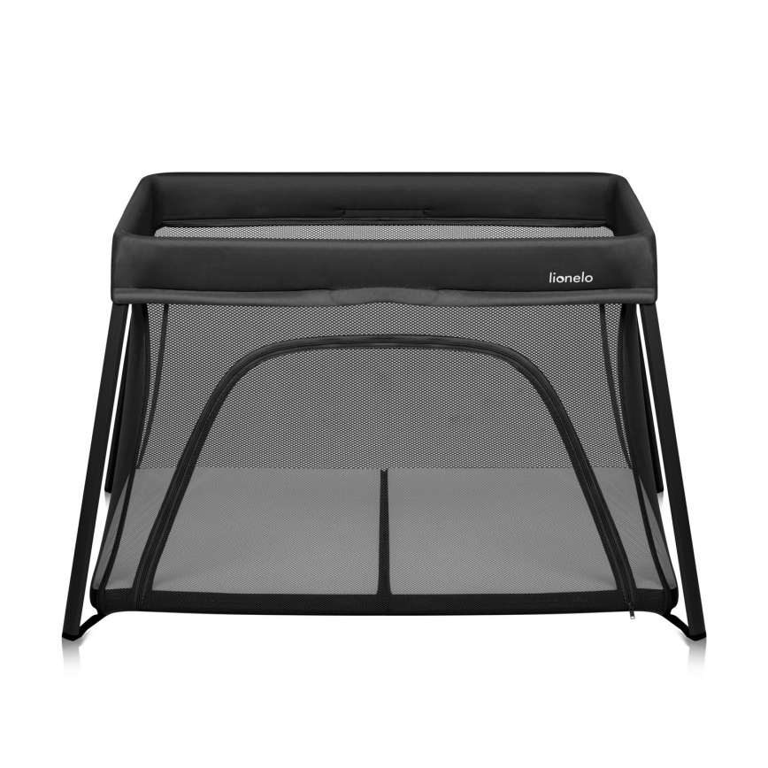 Lionelo - Putni krevetić 3u1 ALICE crni