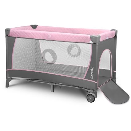 Lionelo - Putni krevetić FLOWER Flamingo