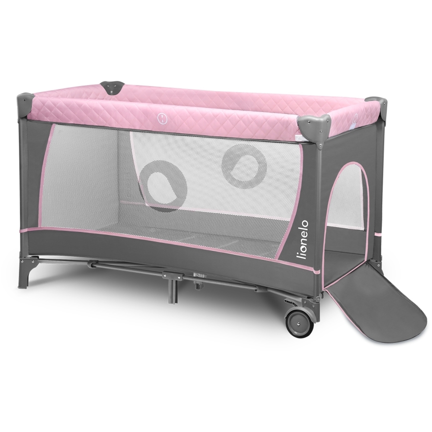 Lionelo - Putni krevetić FLOWER Flamingo