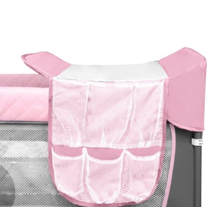 Lionelo - Putni krevetić FLOWER Flamingo