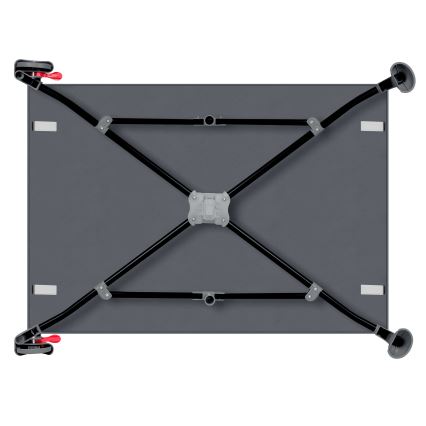 Lionelo - Putni krevetić LAURA Grey Concrete