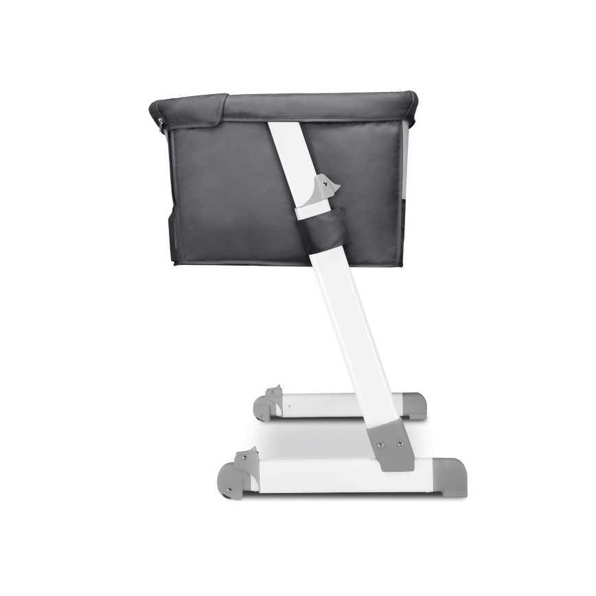 Lionelo - putni krevetić THEO tamno siva