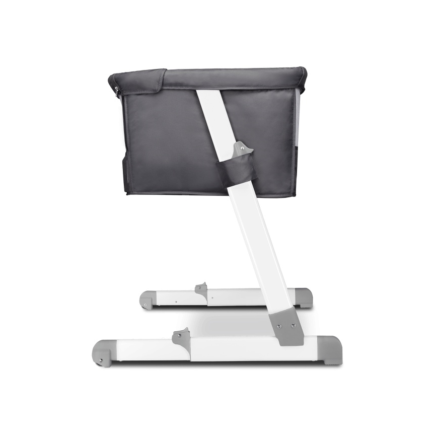 Lionelo - putni krevetić THEO tamno siva