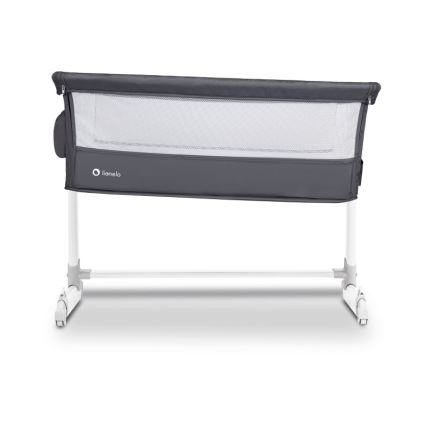 Lionelo - putni krevetić THEO tamno siva