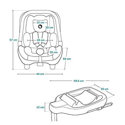 Lionelo - rotirajuća autosedalica s bazom ASTRID SET i-Size 40-87 cm Beige Sand