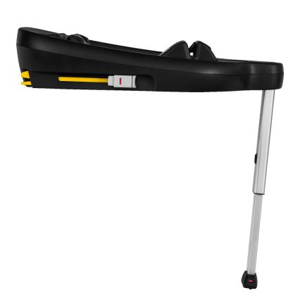 Lionelo - Rotirajuća autosjedalica s bazom ASTRID SET i-Size 40-87 cm, crno-siva