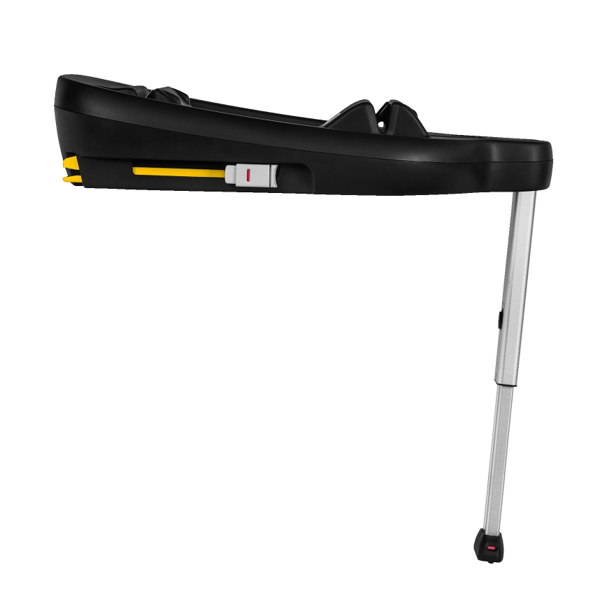 Lionelo - Rotirajuća autosjedalica s bazom ASTRID SET i-Size 40-87 cm, crno-siva