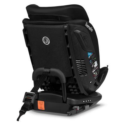 Lionelo - Rotirajuća autosjedalica s bazom BASTIAAN i-Size 40-150 cm Crni karbon