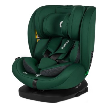 Lionelo - Rotirajuća autosjedalica s bazom BASTIAAN i-Size 40-150 cm Green Forest
