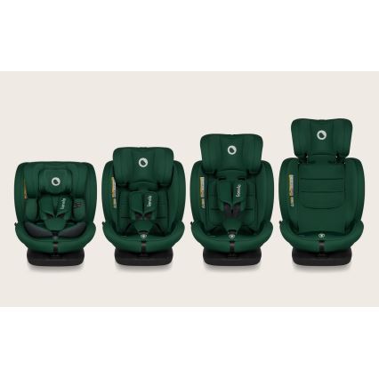 Lionelo - Rotirajuća autosjedalica s bazom BASTIAAN i-Size 40-150 cm Green Forest