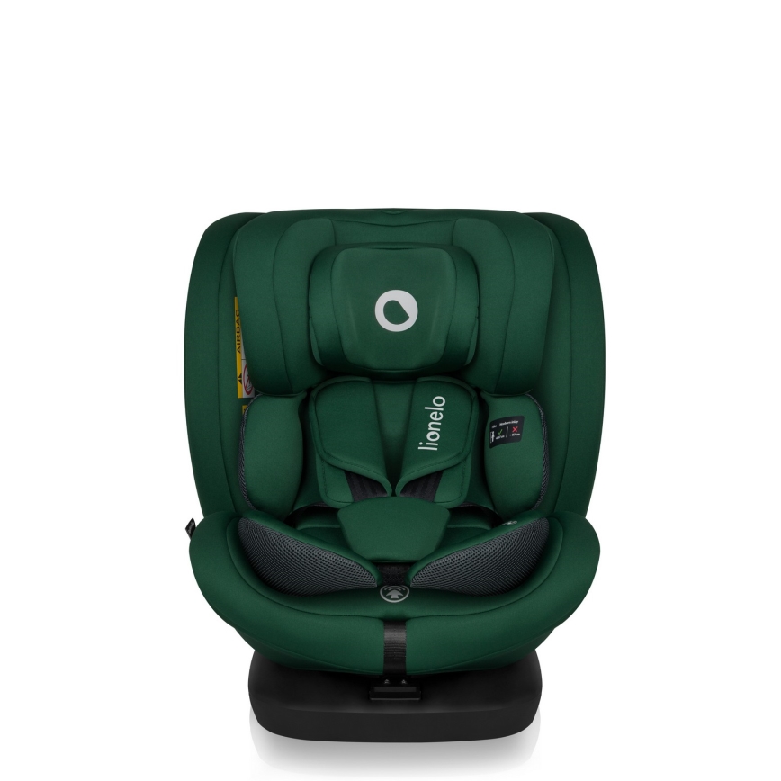 Lionelo - Rotirajuća autosjedalica s bazom BASTIAAN i-Size 40-150 cm Green Forest