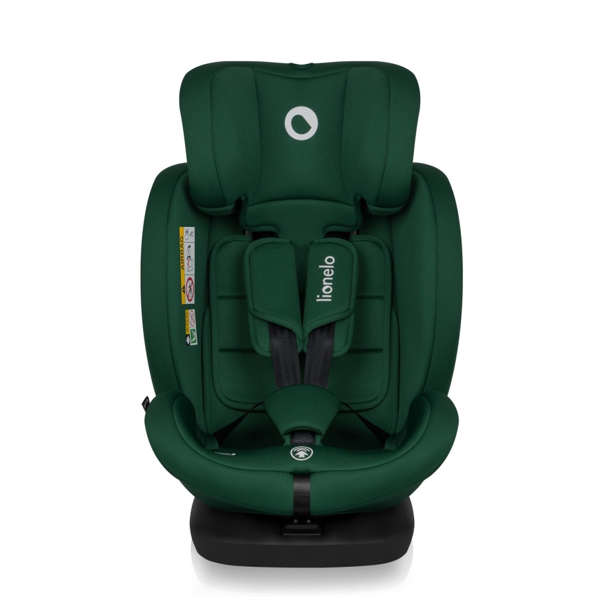 Lionelo - Rotirajuća autosjedalica s bazom BASTIAAN i-Size 40-150 cm Green Forest