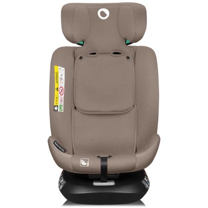 Lionelo - Autosjedalica s rotirajućom bazom BASTIAAN ONE i-Size 40-150 cm Bež pijesak