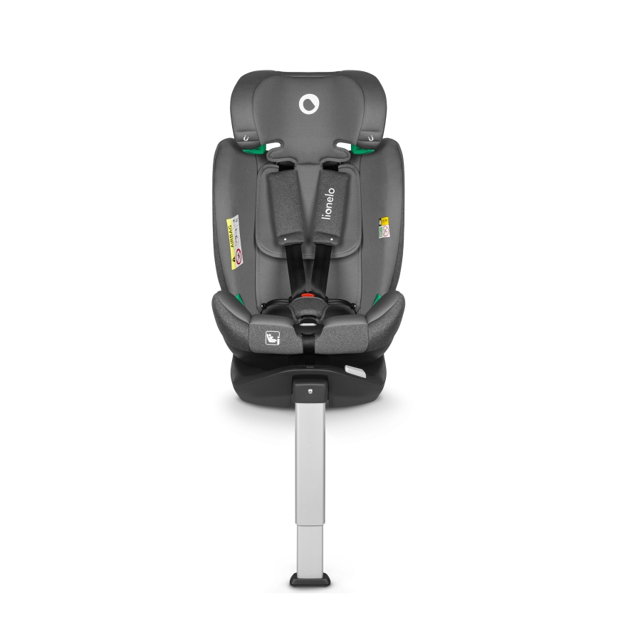 Lionelo - Rotirajuća autosjedalica s bazom BRAAM i-Size 40-150 cm Grey Stone