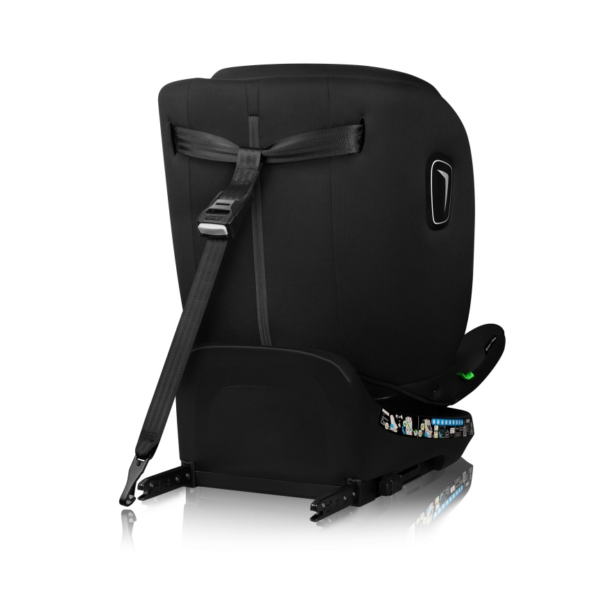 Lionelo - Rotirajuća autosjedalica s bazom BRAVE i-Size 40-150 cm Black Carbon