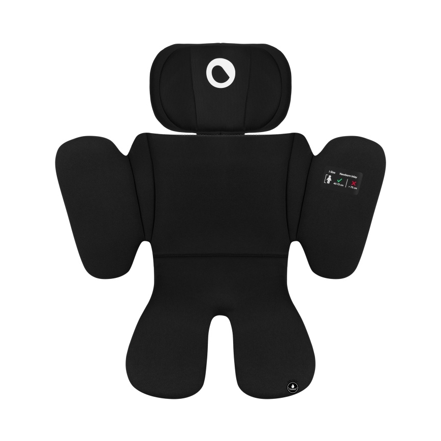 Lionelo - Rotirajuća autosjedalica s bazom BRAVE i-Size 40-150 cm Black Carbon