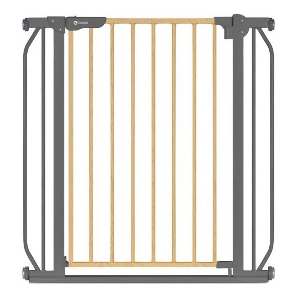 Lionelo - Sigurnosna ograda TRUUS SLIM crna/bež