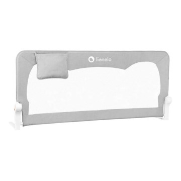 Lionelo - Sigurnosna ograda za krevet HANNA Grey Melange