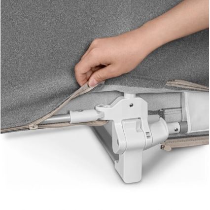 Lionelo - Sigurnosna ograda za krevet LORA XL tamnosiva