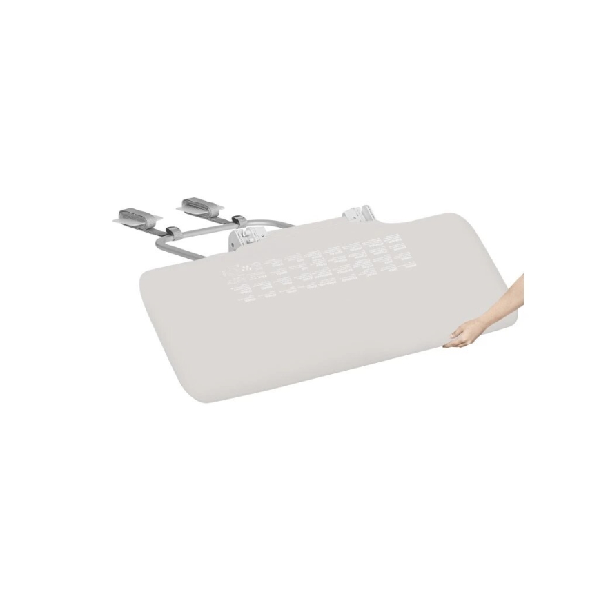 Lionelo - Sigurnosna ogradica za krevet LORA, siva