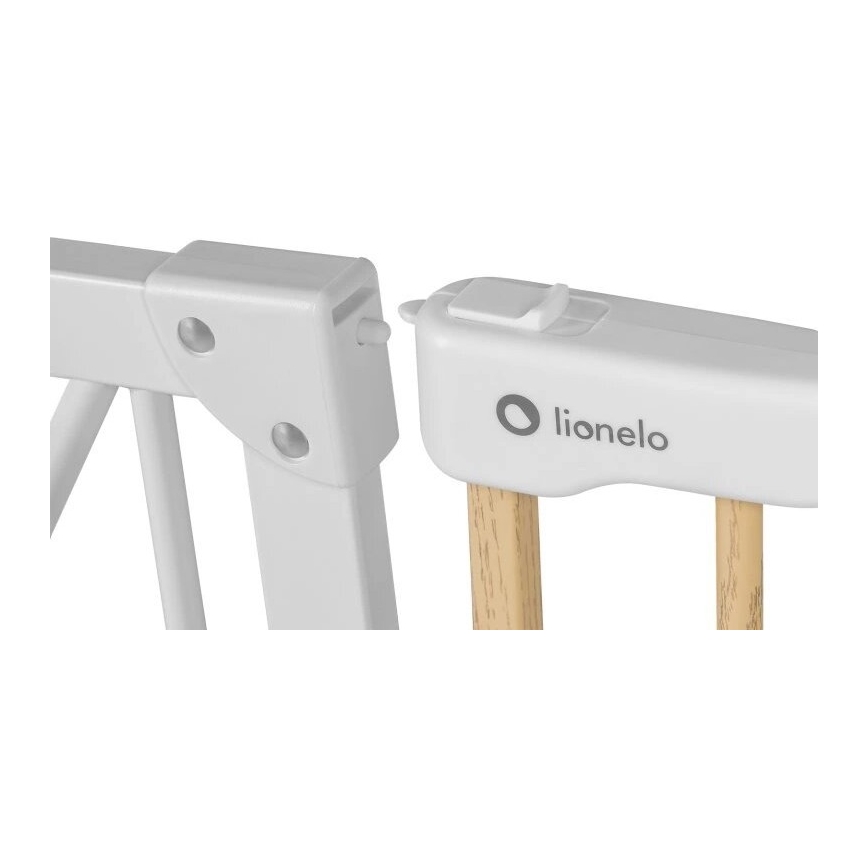 Lionelo - Sigurnosna pregrada TRUUS SLIM bijela/bež