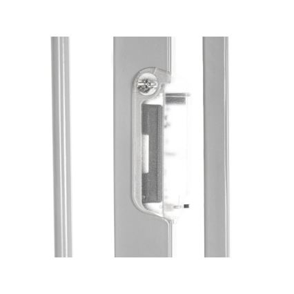 Lionelo - Sigurnosna pregrada TRUUS SLIM LED 1xAAA siva