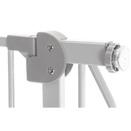Lionelo - Sigurnosna pregrada TRUUS SLIM LED 1xAAA siva