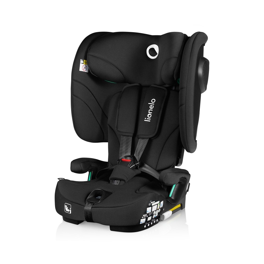 Lionelo - Sklopiva autosjedalica NELLY i-Size 76-150 cm Crni karbon
