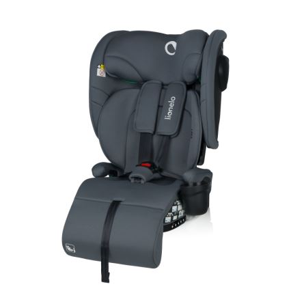 Lionelo - Sklopiva autosjedalica NELLY i-Size 76-150 cm Siva grafit