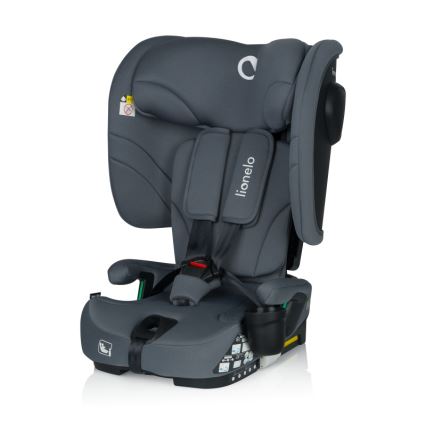 Lionelo - Sklopiva autosjedalica NELLY i-Size 76-150 cm Siva grafit