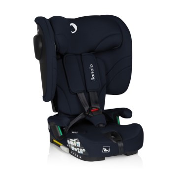 Lionelo - Sklopiva autosjedalica NELLY i-Size 76-150 cm tamnoplava