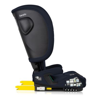 Lionelo - Sklopiva autosjedalica NELLY i-Size 76-150 cm tamnoplava